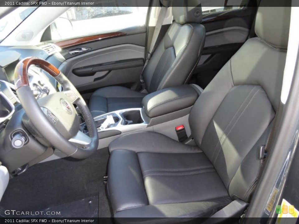 Ebony/Titanium Interior Photo for the 2011 Cadillac SRX FWD #41229555