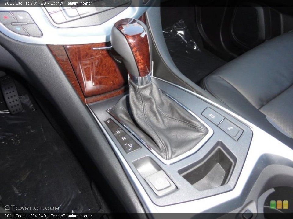 Ebony/Titanium Interior Transmission for the 2011 Cadillac SRX FWD #41229619