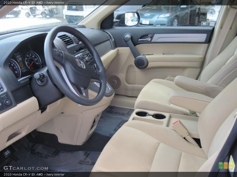 Ivory Interior Photo for the 2010 Honda CR-V EX AWD #41230075