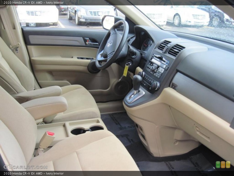Ivory Interior Photo for the 2010 Honda CR-V EX AWD #41230123