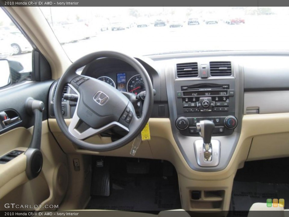 Ivory Interior Dashboard for the 2010 Honda CR-V EX AWD #41230135