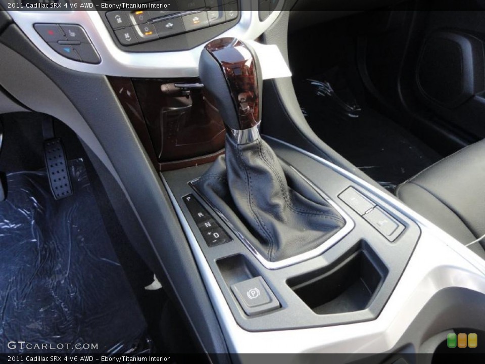 Ebony/Titanium Interior Transmission for the 2011 Cadillac SRX 4 V6 AWD #41230871