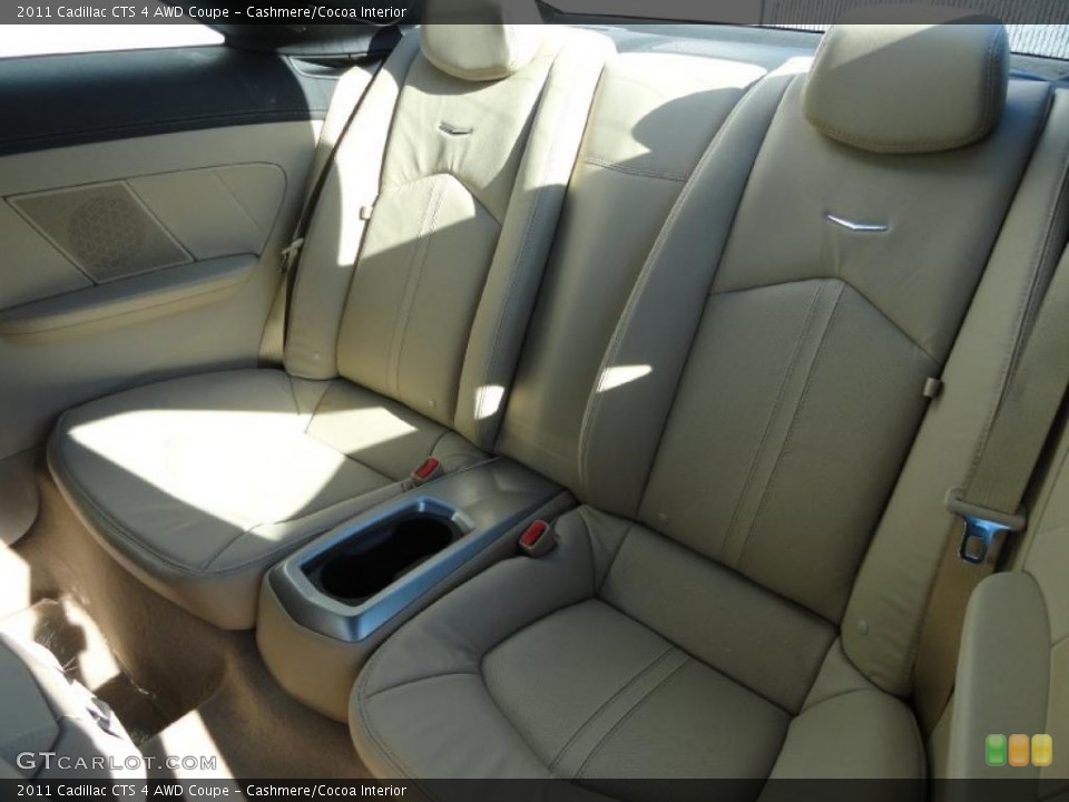 Cashmere/Cocoa Interior Photo for the 2011 Cadillac CTS 4 AWD Coupe #41231059