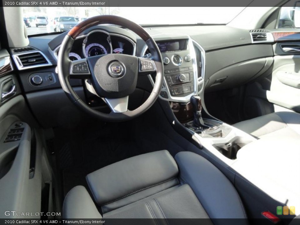 Titanium/Ebony Interior Prime Interior for the 2010 Cadillac SRX 4 V6 AWD #41231547