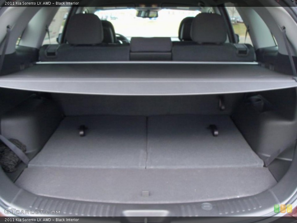 Black Interior Trunk for the 2011 Kia Sorento LX AWD #41234543