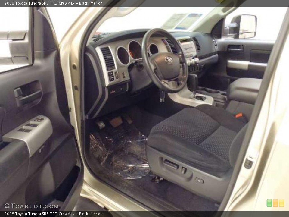 Black Interior Photo for the 2008 Toyota Tundra SR5 TRD CrewMax #41239060