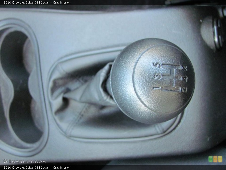 Gray Interior Transmission for the 2010 Chevrolet Cobalt XFE Sedan #41239472