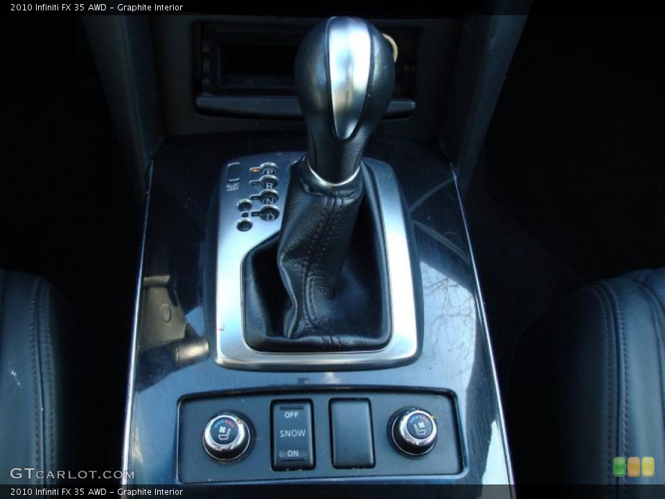 Graphite Interior Transmission for the 2010 Infiniti FX 35 AWD #41241232