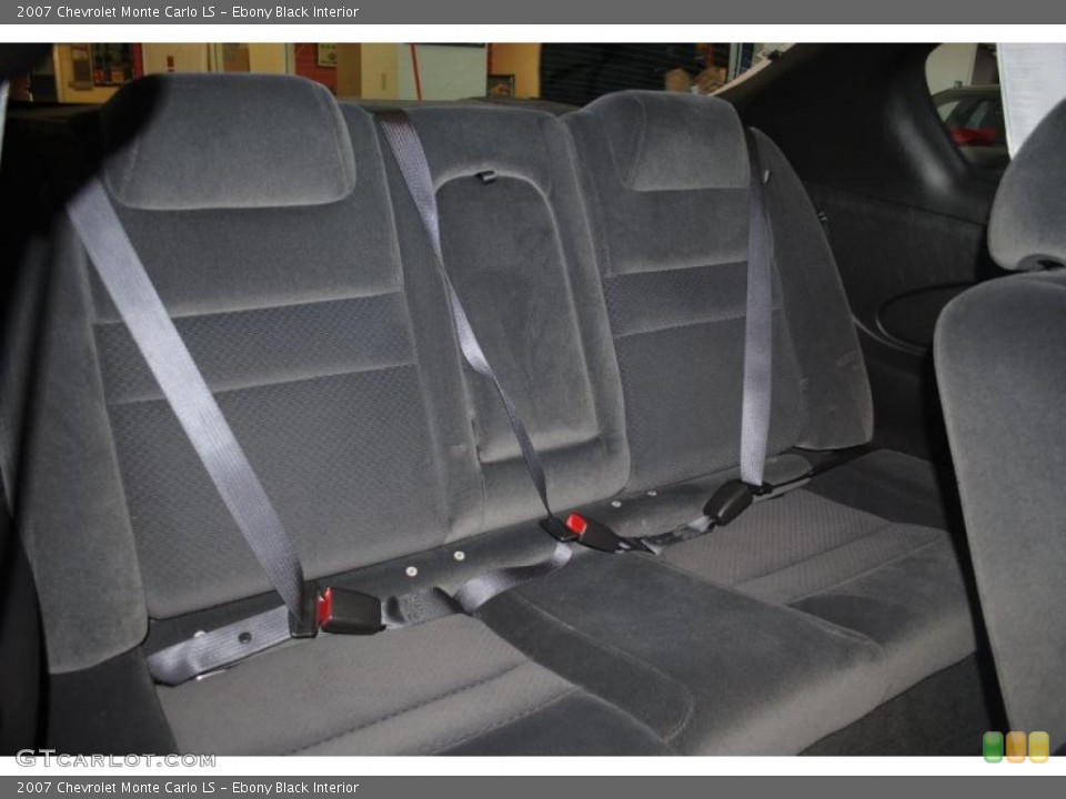 Ebony Black Interior Photo for the 2007 Chevrolet Monte Carlo LS #41241440