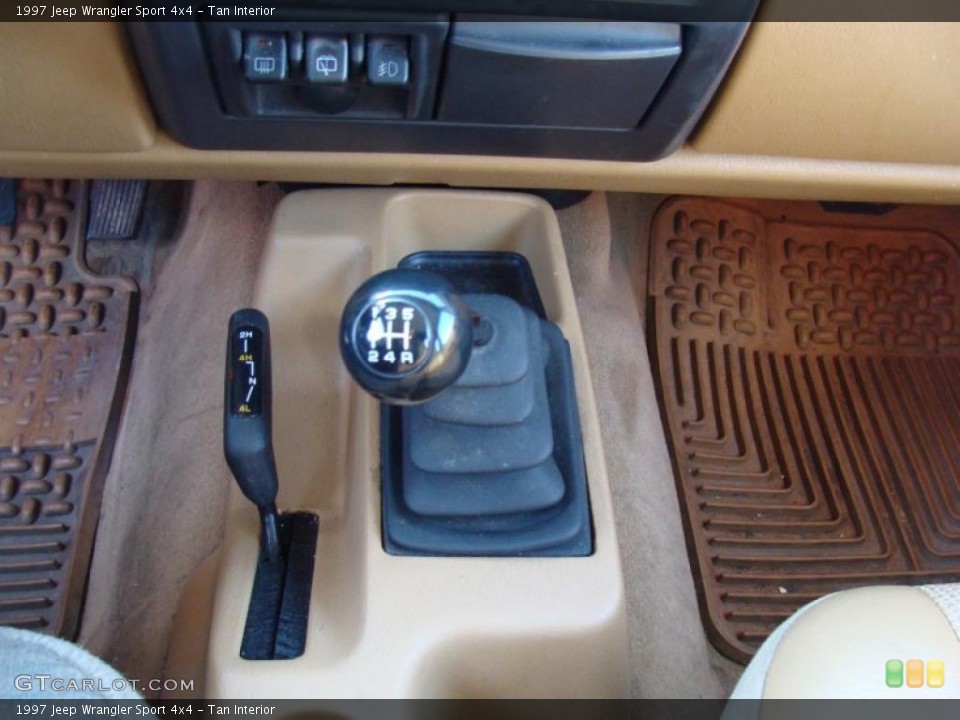 Tan Interior Transmission for the 1997 Jeep Wrangler Sport 4x4 #41241900