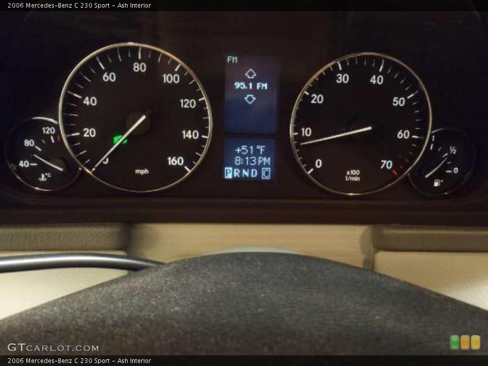 Ash Interior Gauges for the 2006 Mercedes-Benz C 230 Sport #41242768