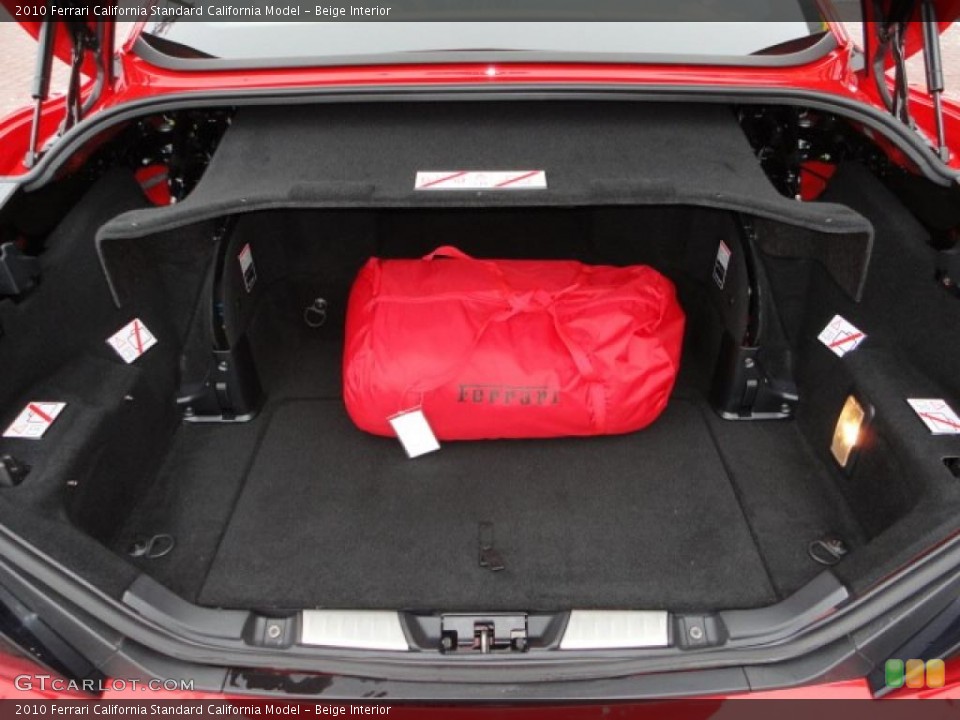 Beige Interior Trunk for the 2010 Ferrari California  #41245137