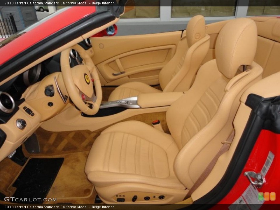 Beige Interior Photo for the 2010 Ferrari California  #41245173