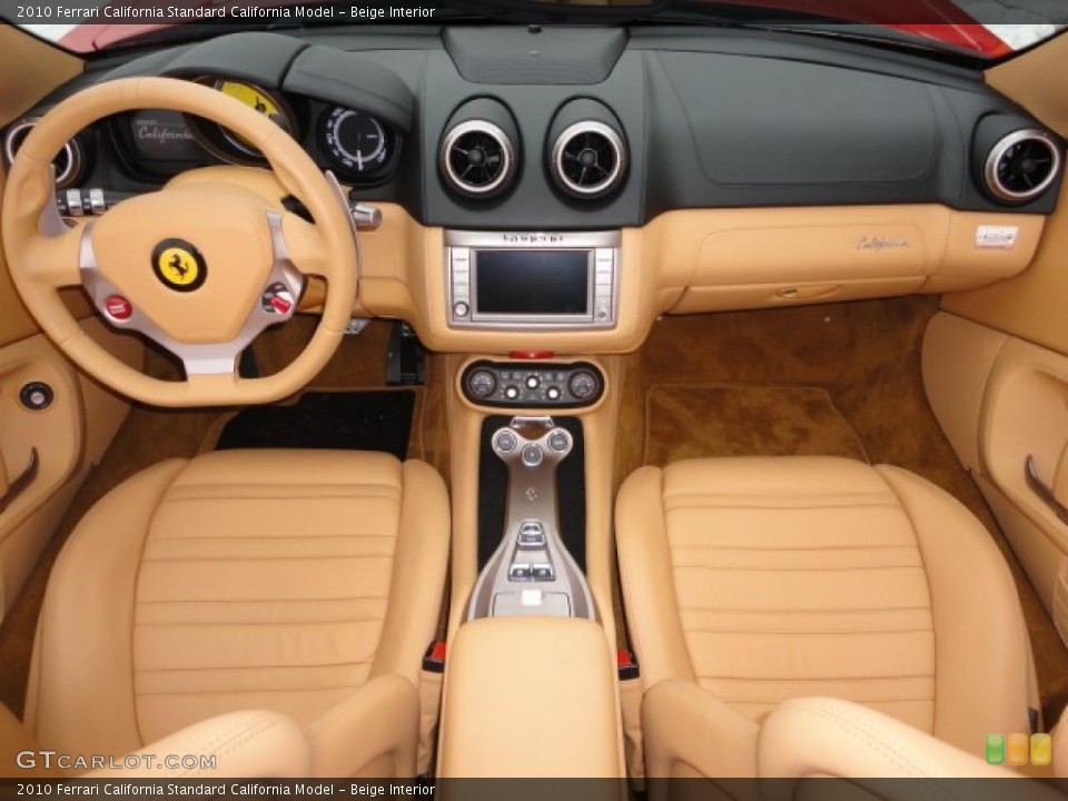Beige Interior Prime Interior for the 2010 Ferrari California  #41245181