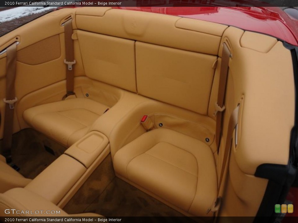 Beige Interior Photo for the 2010 Ferrari California  #41245325