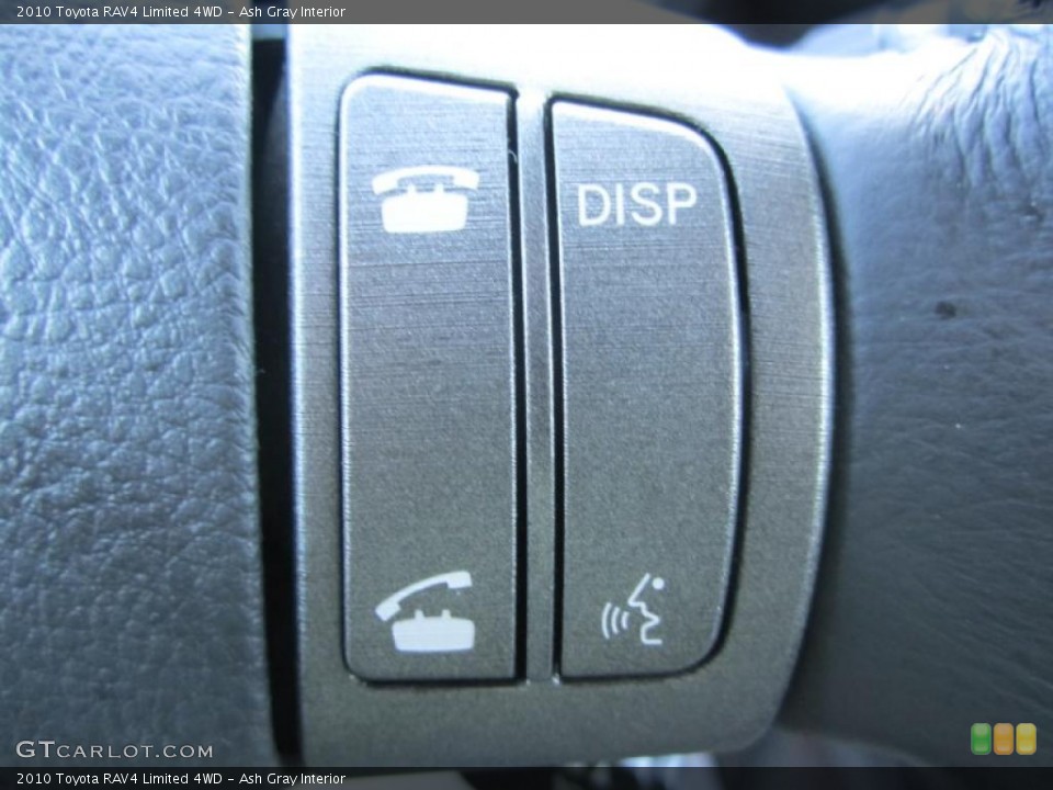 Ash Gray Interior Controls for the 2010 Toyota RAV4 Limited 4WD #41246257