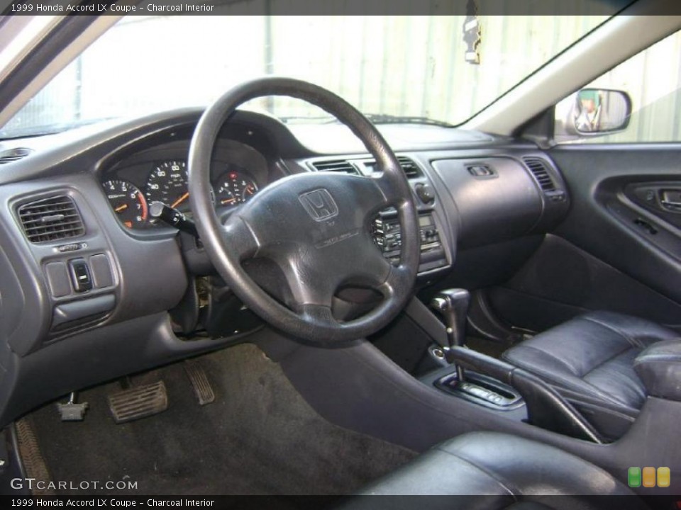 Charcoal 1999 Honda Accord Interiors