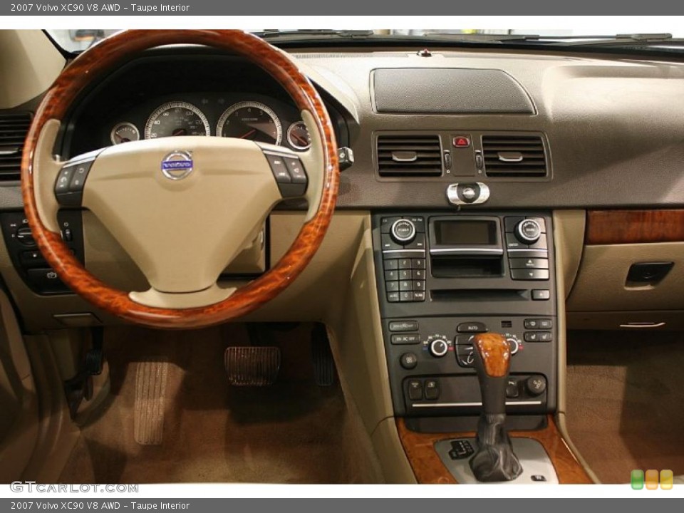 Taupe Interior Dashboard for the 2007 Volvo XC90 V8 AWD #41249081