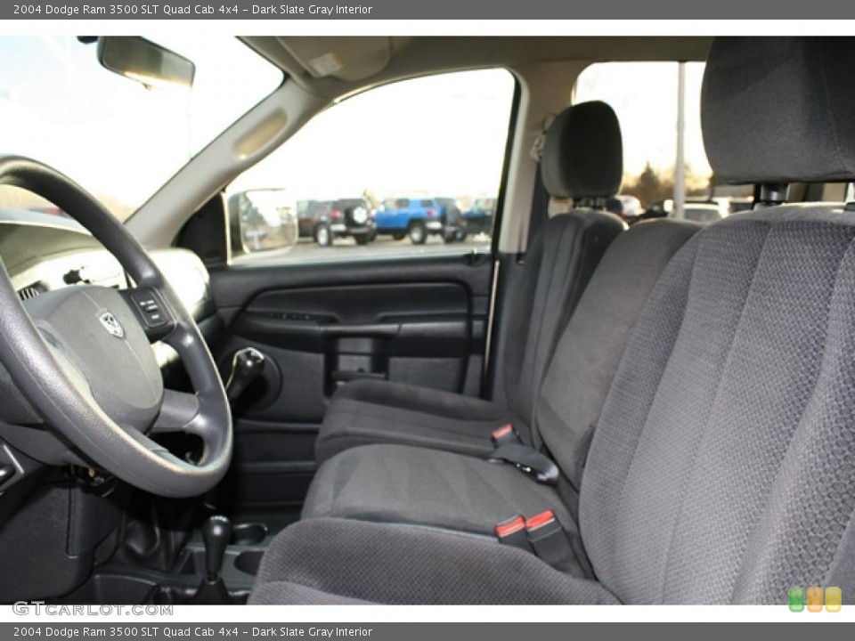 Dark Slate Gray Interior Photo for the 2004 Dodge Ram 3500 SLT Quad Cab 4x4 #41250545
