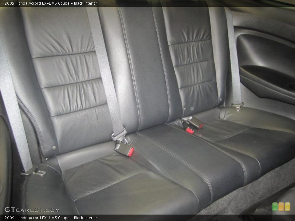Black Interior Photo for the 2009 Honda Accord EX-L V6 Coupe #41251405
