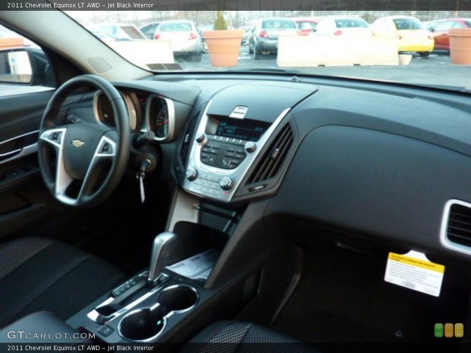 Jet Black Interior Dashboard for the 2011 Chevrolet Equinox LT AWD #41252493