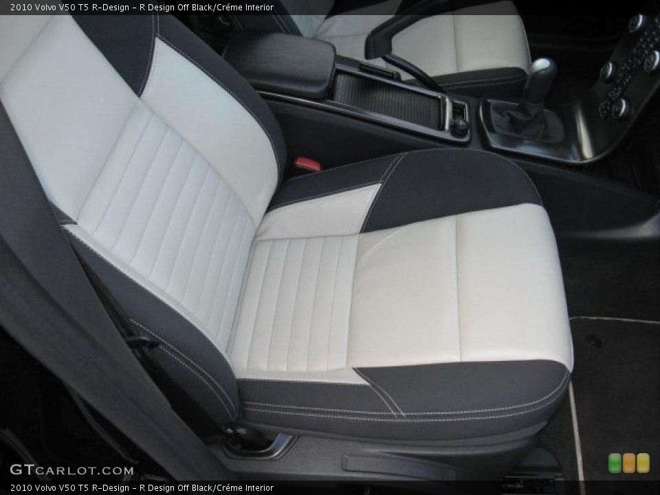 R Design Off Black/Créme Interior Photo for the 2010 Volvo V50 T5 R-Design #41252645