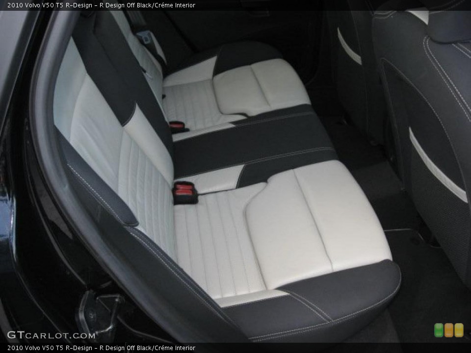 R Design Off Black/Créme Interior Photo for the 2010 Volvo V50 T5 R-Design #41252665