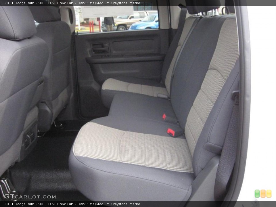 Dark Slate/Medium Graystone Interior Photo for the 2011 Dodge Ram 2500 HD ST Crew Cab #41253341