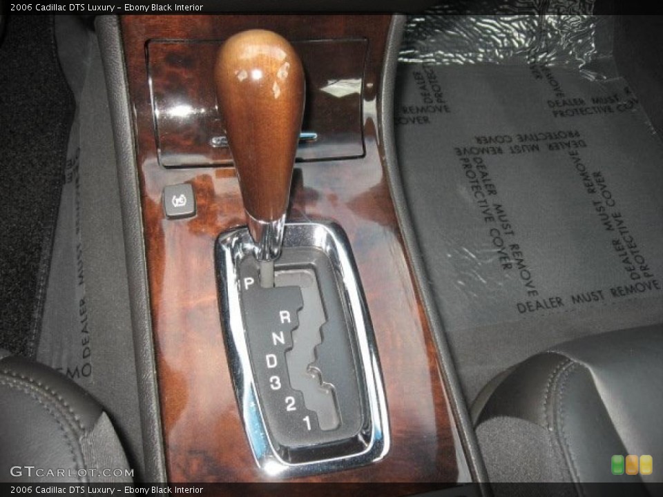Ebony Black Interior Transmission for the 2006 Cadillac DTS Luxury #41253513