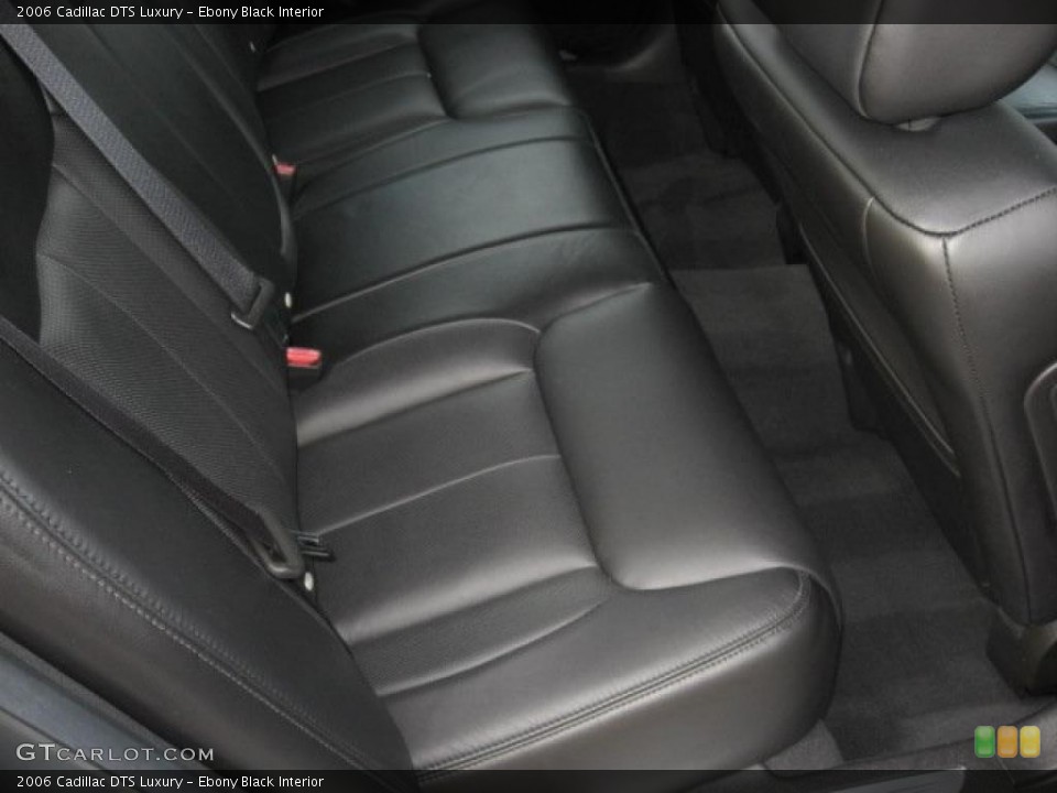 Ebony Black Interior Photo for the 2006 Cadillac DTS Luxury #41253529