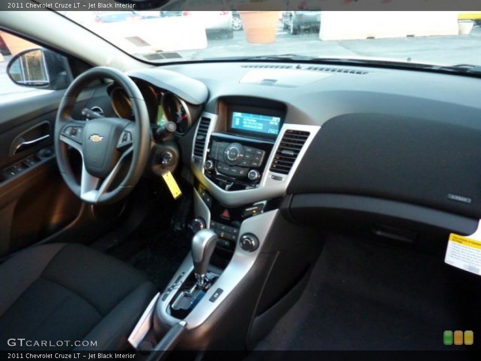 Jet Black Interior Dashboard for the 2011 Chevrolet Cruze LT #41254301