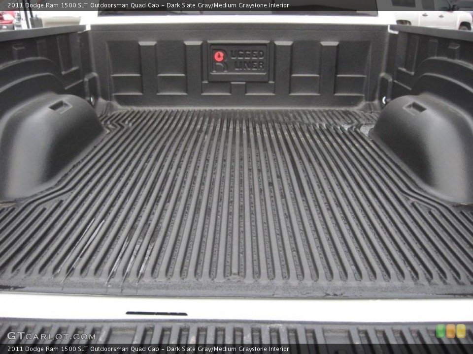 Dark Slate Gray/Medium Graystone Interior Trunk for the 2011 Dodge Ram 1500 SLT Outdoorsman Quad Cab #41254353