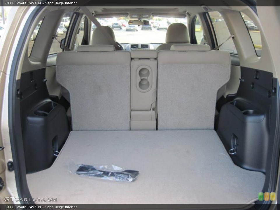 Sand Beige Interior Trunk for the 2011 Toyota RAV4 I4 #41254909