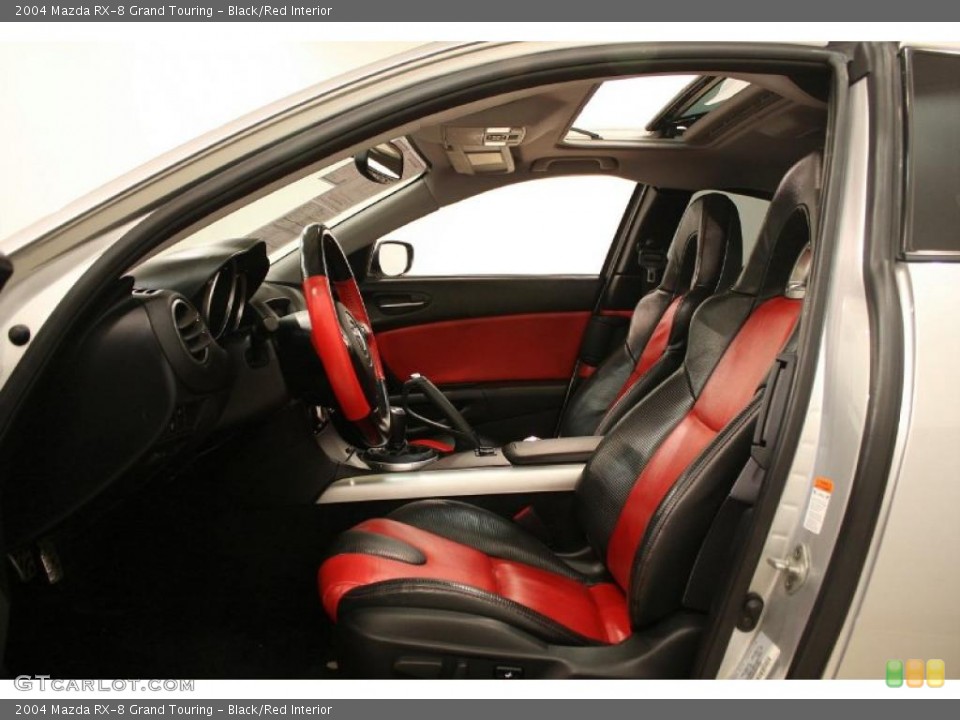 Black/Red Interior Photo for the 2004 Mazda RX-8 Grand Touring #41254941
