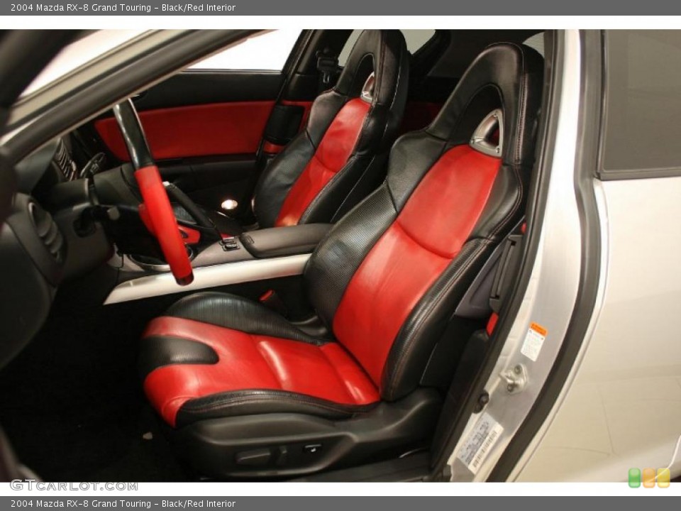 Black/Red Interior Photo for the 2004 Mazda RX-8 Grand Touring #41254957