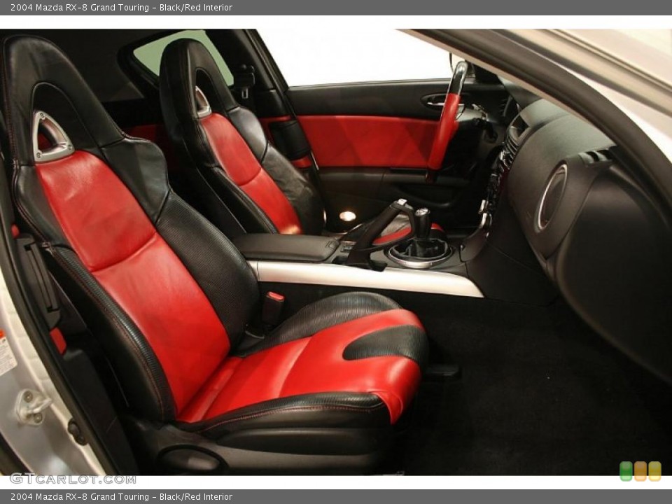 Black/Red Interior Photo for the 2004 Mazda RX-8 Grand Touring #41255045