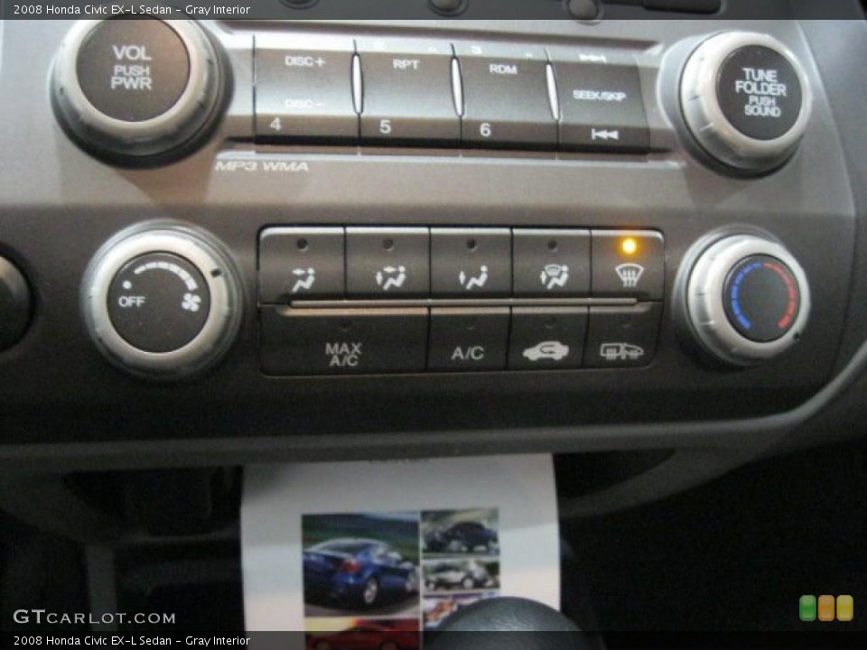 Gray Interior Gauges for the 2008 Honda Civic EX-L Sedan #41256865