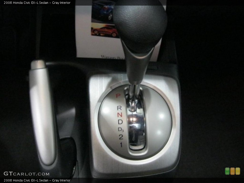 Gray Interior Transmission for the 2008 Honda Civic EX-L Sedan #41256877