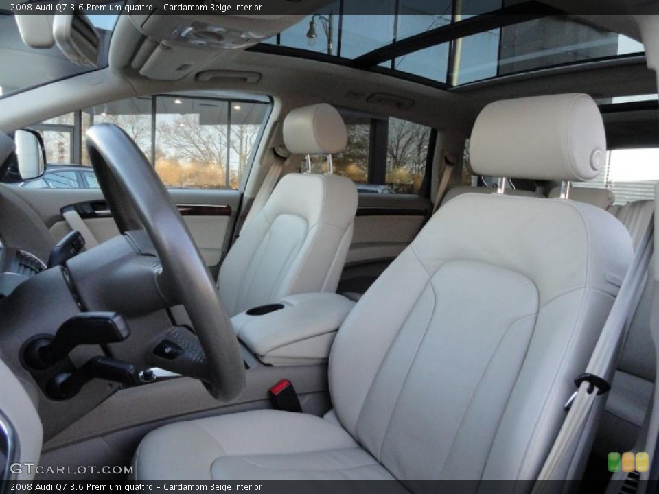 Cardamom Beige Interior Photo for the 2008 Audi Q7 3.6 Premium quattro #41257125