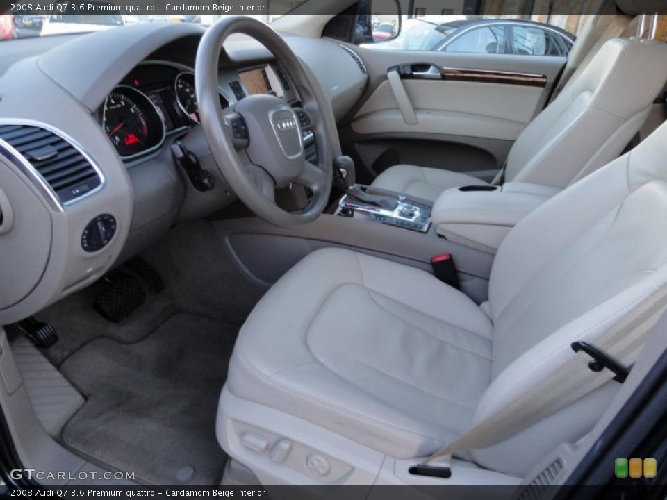 Cardamom Beige Interior Photo for the 2008 Audi Q7 3.6 Premium quattro #41257141