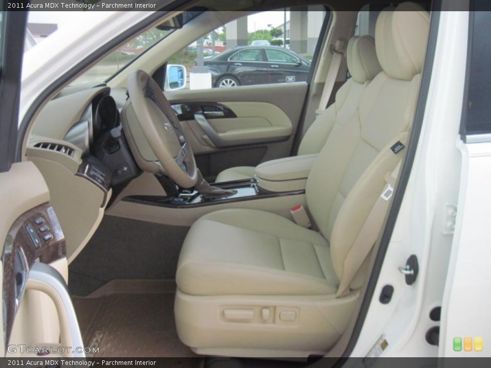 Parchment Interior Photo for the 2011 Acura MDX Technology #41257289
