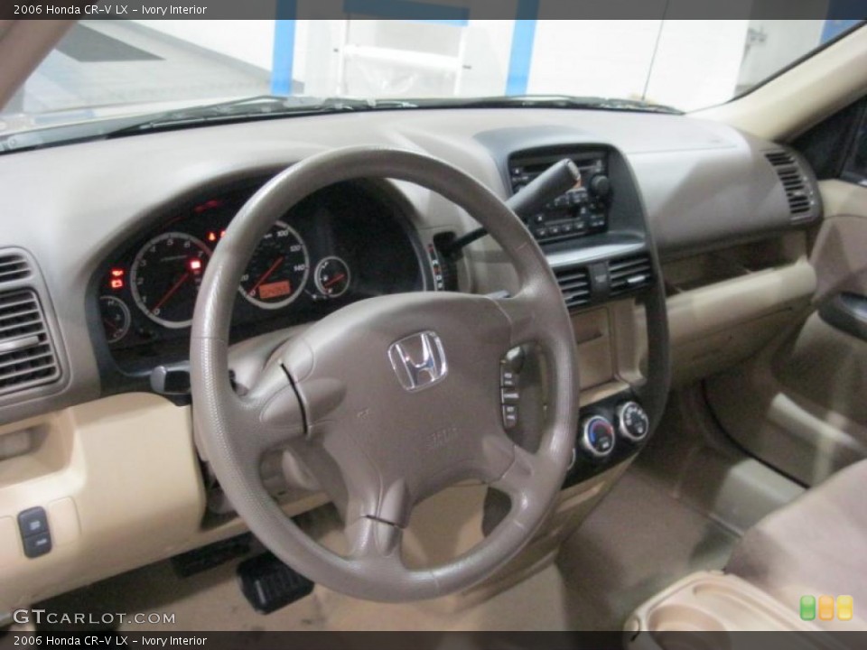 Ivory Interior Dashboard for the 2006 Honda CR-V LX #41257321