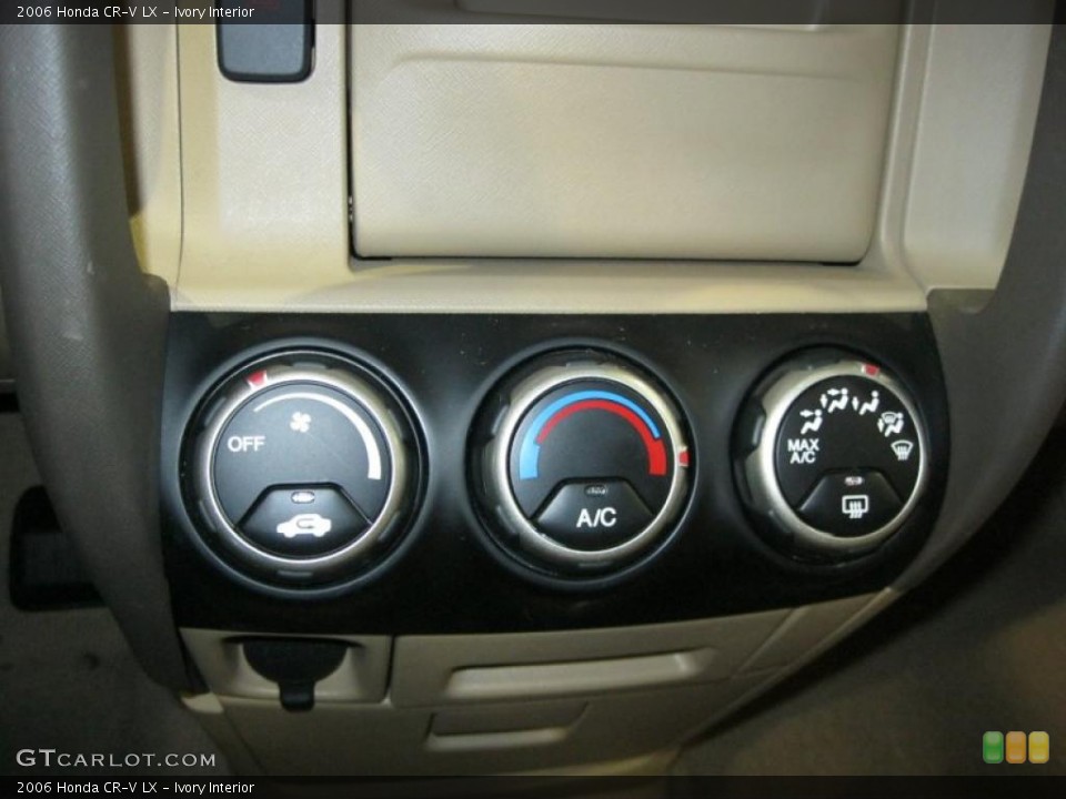 Ivory Interior Controls for the 2006 Honda CR-V LX #41257381