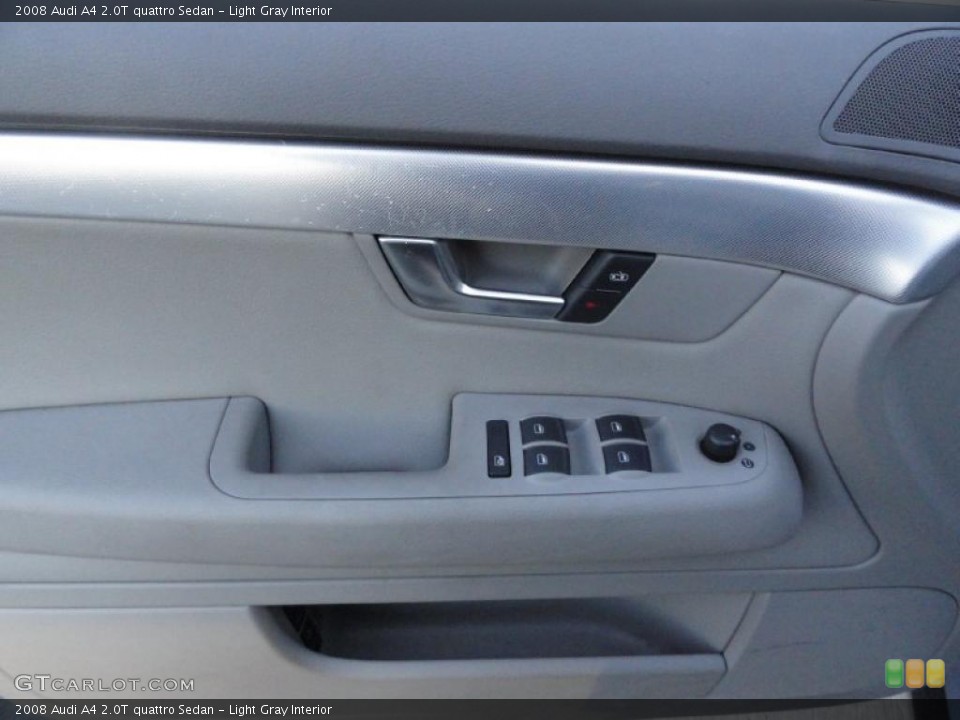 Light Gray Interior Door Panel for the 2008 Audi A4 2.0T quattro Sedan #41257625