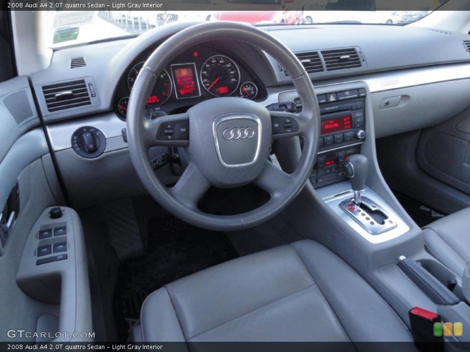 Light Gray Interior Prime Interior for the 2008 Audi A4 2.0T quattro Sedan #41257681