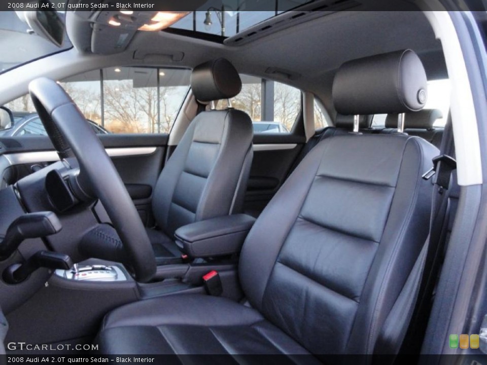 Black Interior Photo for the 2008 Audi A4 2.0T quattro Sedan #41258169