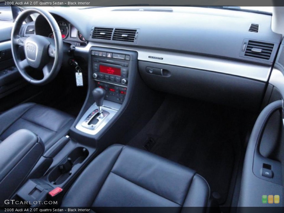 Black Interior Dashboard for the 2008 Audi A4 2.0T quattro Sedan #41259269