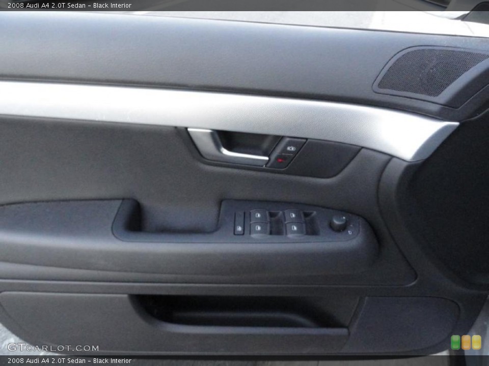 Black Interior Door Panel for the 2008 Audi A4 2.0T Sedan #41259913