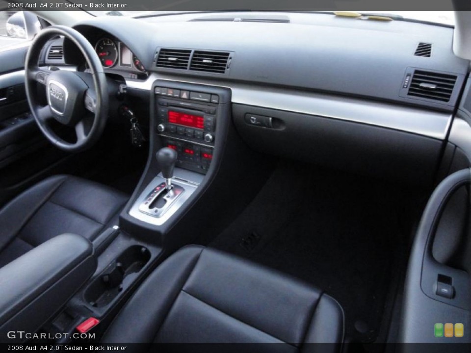 Black Interior Dashboard for the 2008 Audi A4 2.0T Sedan #41259977