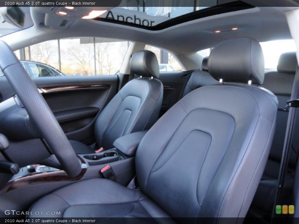 Black Interior Photo for the 2010 Audi A5 2.0T quattro Coupe #41260181